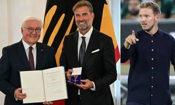 
					Klopp Honored with Germany’s Highest Civilian Award for Football Achievements and Social Impact   